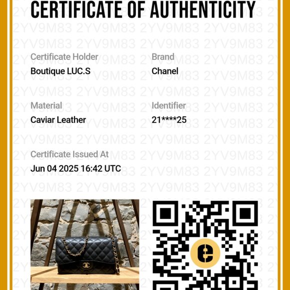 Chanel Black Caviar Jumbo GHW Classic Double Flap Bag - Picture 16 of 16